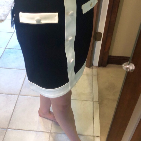 Classy black and white skirt - Picture 2 of 4